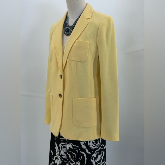 Talbots ABERDEEN KNIT BLAZER Tailored Fit;Classic Lapel, Office to Casual Chic - Picture 16 of 16